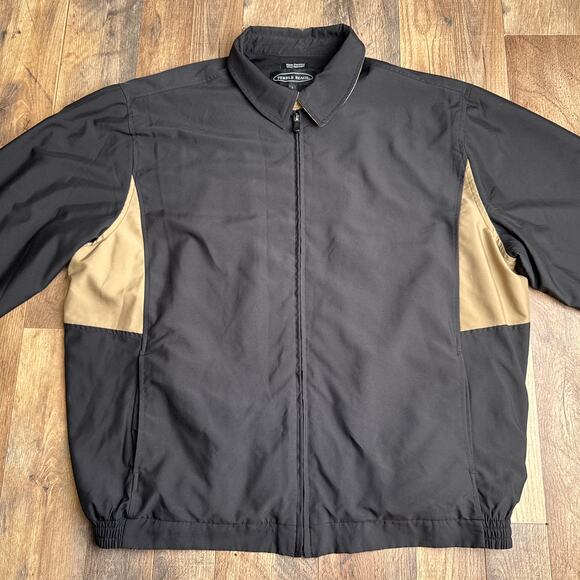 Vintage Pebble Beach Golf Performance Jacket Men's Large Black Water Resistant‎ - Picture 4 of 11